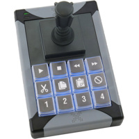 

X-Keys XK-12 USB Joystick Controller with 12 Programmable Keys, Blue and Red Backlighting