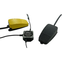 

X-Keys USB Twelve-Switch Interface with Black and Yellow Commercial Foot Switches
