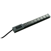 

X-Keys XK-8 8-Key USB Stick for KVM Control, Blue Backlighting