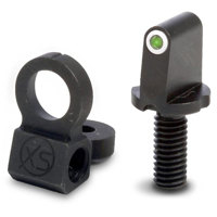 

XS Sights AR-15/M-16 Precision Tactical Set, Same Plane GRA/ Standard Dot Tritium Round Top