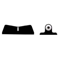 

XS Sights DXW Big Dot Bersa BP9CC Tritium Express Sight Set with White Stripe Setscrew Rear