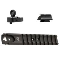 

XS Sights Ghost-Ring Rear & White Dot Front Sight Set with Mounting Rail for Mossberg Shotguns