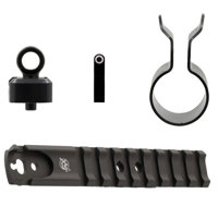 

XS Sights Rear Ghost Ring Sight with Standard Dot Tritium Banded Front Sight & Mounting Rail for Mossberg 500/590/930 Shotguns