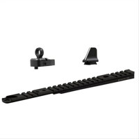 

XS Sights Lever Rail Ghost Ring Rear Sight & Front Sight without Ramp for Marlin 1894 Rifle, Round Barrel Models