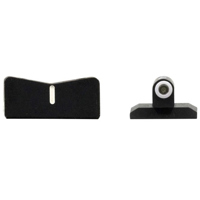 

XS Sights Standard Dot Tritium Express Sight Set for Colt 1911 & Other Pistols with 5" Barrel, Includes Tritium Front / Standard White Stripe Rear Sights