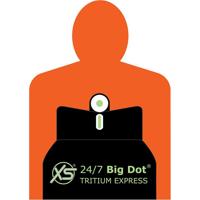 

XS Sights 24/7 Big Dot Tritium Standard Express Sight Set for Colt Enhanced 1911 Pistol with 5" Barrel, Includes Tritium Front / Rear Sights