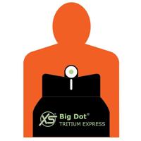 

XS Sights DXW Big Dot Handgun Sight Set for SIG Max Michel 1911, Tritium Front, White Stripe Rear & Adjustable Rear Sight