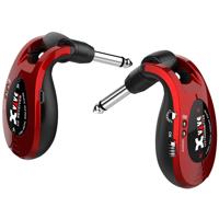 

XVIVE U2 2.4GHz Guitar Wireless System, Includes 1/4" Transmitter and 1/4" Receiver, Metal Red