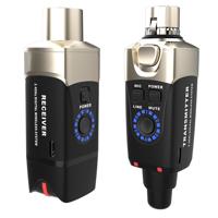 

XVIVE U3 2.4GHz Dynamic Wireless Microphone System, Includes XLR Transmitter and XLR Receiver, Black