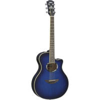 

Yamaha APX500III Thinline Cutaway Acoustic-Electric Guitar, 22 Frets, Nato Neck, Active Pickup, Oriental Blue Burst