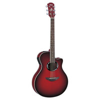 

Yamaha CPX500II Medium-Jumbo Cutaway Acoustic-Electric Guitar, Nato Neck, 95-115mm Body Depth, System55T Pick Up System, Hi-Gloss, Dark Red Burst