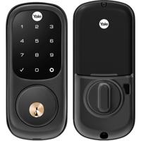 

Yale Assure Smart Lock Wi-Fi and Bluetooth with Touchscreen and Deadbolt with Keyway, Black Suede