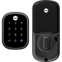 

Yale Assure Touchscreen Keypad Smart Lock Deadbolt with Wi-FI and Bluetooth, Black Suede