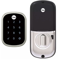 

Yale Assure Touchscreen Keypad Smart Lock Deadbolt, Satin Nickel