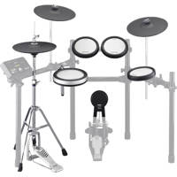 

Yamaha DTP562 Electronic Drum & Cymbal Pad Set for DTX522K Drum Kit, Includes PCY135 Cymbal Pad, 2x RHH135 Hi-Hat Pad, HS650A Hi-Hat Stand, XP80 Drum Pad