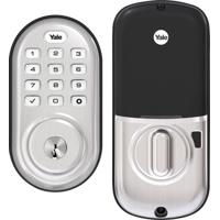 

Yale Assure Pushbutton Keypad Lever Lock, Satin Nickel