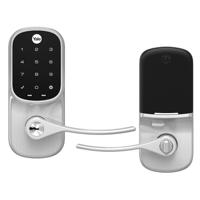 

Yale Assure Touchscreen Keypad Smart Lever Lock with Wi-Fi and Bluetooth, Satin Nickel