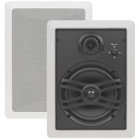 

Yamaha Yamaha NS-IW470WH Natural Sound 3-way In-wall Speaker System, Pair, 120W Input Capability, 6-1/2" Woofer Cone