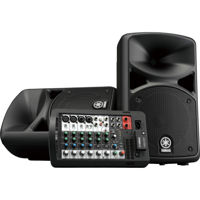 

Yamaha STAGEPAS 400W Bluetooth Portable PA System, Includes 2x 8" Bass Reflex Speakers and 8-Channel Mixer
