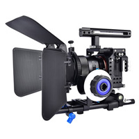 

YELANGU Camera Cage Kit with Matte Box and Follow Focus for Sony a7 Series Camera