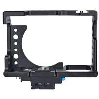 

YELANGU CA7 Camera Cage without Top Handle Grip Stabilizer for Sony A7 Series Camera, Black