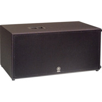 

Yamaha Dual 18" 1220 Watts Passive P.A. Subwoofer, 30Hz - 2kHz Frequency Range, 8 Ohms Impedance