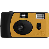 

Yashica MF-1 Snapshot Art 35mm Film Camera, Orange & Black