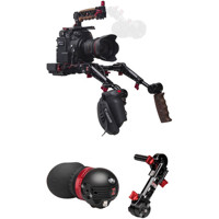 

Zacuto Gratical Eye Micro OLED Electronic Viewfinder Bundle for Canon C200 Camera, Includes Rosette Dual Trigger Grips