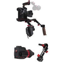 

Zacuto Gratical HD Micro OLED Electronic Viewfinder Bundle for Canon C300 Mark II Camera, Includes Canon Dual Trigger Grip