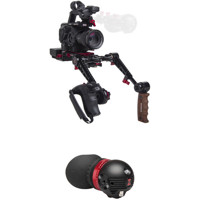 

Zacuto Gratical Eye Micro OLED Electronic Viewfinder Bundle for Sony FS5/FS5 II Camera, Includes Dual Trigger Grips