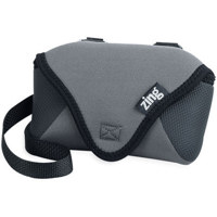 

Zing Deluxe, Multi-Strap Camera Accessory Belt Pouch with Shoulder Strap, Gray