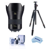 

Zeiss Otus 1.4/28 Wide-Angle Lens with EF Mount ZE - Bundle With FotoPro X-Go Max Carbon Fiber Tripod with Built-In Monopod, FPH-62Q Ball Head, Cleaning Kit, Microfiber Cloth