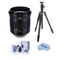 

Zeiss Otus 85mm f/1.4 Apo Planar ZE Manual Focusing Lens for Canon EF - Bundle With FotoPro X-Go Max Carbon Fiber Tripod with Built-In Monopod, FPH-62Q Ball Head, Cleaning Kit, Microfiber Cloth