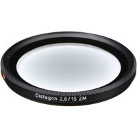 

Zeiss Replacement 72mm Center Filter for the 15mm f/2.8 ZM Series Ultra Wide Angle Distagon Lens.