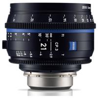 

Zeiss 21mm T2.9 CP.3 Compact Prime Cine Lens (Metric) with PL Bayonet Mount