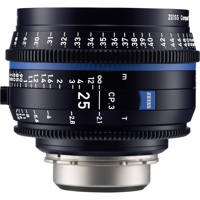 

Zeiss 25mm T2.1 CP.3 Compact Prime Cine Lens (Feet) with Canon EF EOS Mount