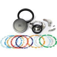 

Zeiss Interchangeable F Mount Set for Zeiss CZ.2 15-30mm/T2.9 Compact Zoom Lens, Includes Lens Caps, Adaption Ring with Support Bracket