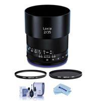 

Zeiss Loxia 25mm f/2.4 Lens for Sony E Mount - Bundle With Hoya NXT Plus 52mm 10-Layer HMC UV Filter, Hoya NXT Plus, 52mm HMC Circular Polarizer Filter, Cleaning Kit, Microfiber Cloth