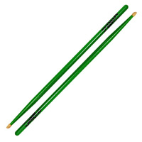 

Zildjian 5A Acorn Wood Neon Green Drumsticks, Pair