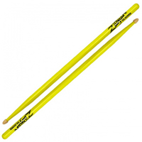 

Zildjian 5A Acorn Wood Neon Yellow Drumsticks 6 Pair