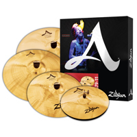 

Zildjian A Custom Cymbal Set with 14" Hi-Hats, 16" Crash, 18" Crash, 20" Medium Ride