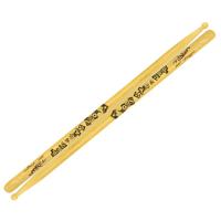 

Zildjian Travis Barker Artist Series Famous Natural Stars and Straps Drumsticks 6 Pair