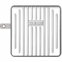 

Zendure SuperPort 2 57W Wall Charger with Power Delivery and US, UK, EU Plug, Silver