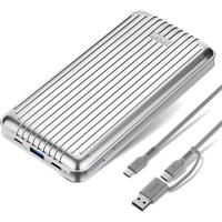 

Zendure A6PD 20000mAh USB-C Crush-Proof Portable Charger, Silver