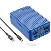 

Zendure SuperTank 27000mAh 100W PD USB-C Portable Charger, Blue