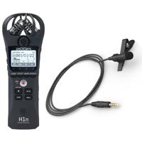 

Zoom H1n Digital Handy Recorder - With Stony Edge Simple Lav Mobile Condenser Omni-Directional Lavalier/Lapel Microphone
