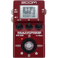 

Zoom MS-60B Multistomp Bass Effects Pedal with Amp Modeling, Stompbox and Studio Effects, Built-in Tuner, Large LCD Display