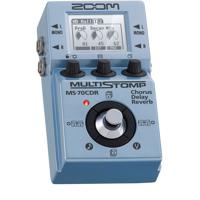 

Zoom MS-70CDR MultiStomp Chorus/Delay/Reverb Pedal with Stompbox and Studio Effects, Built-in Tuner, USB Connector, Large LCD Display