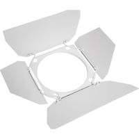 

Zylight 4-Leaf Replacement Barn Door for F8 100 and 200 Series LED Fresnels, White