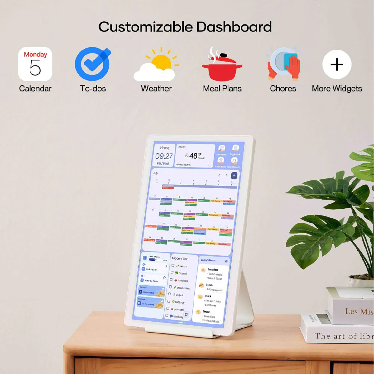 Cozyla Calendar+ Gen2 Display, White